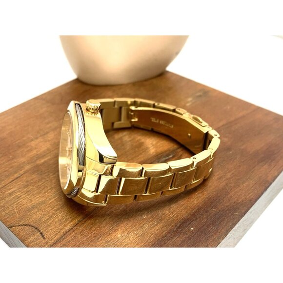 Invicta Women's Watch Bolt 31996 Quartz Mother of Pearl Gold Steel 35mm Case - Picture 9 of 14